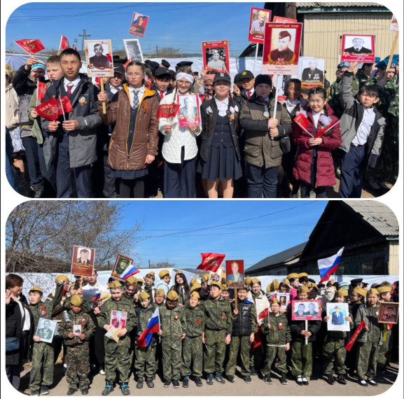 Торжественный митинг в мкр. Степной у памятника "Воинам – землякам, погибшим в годы Великой Отечественной войны".